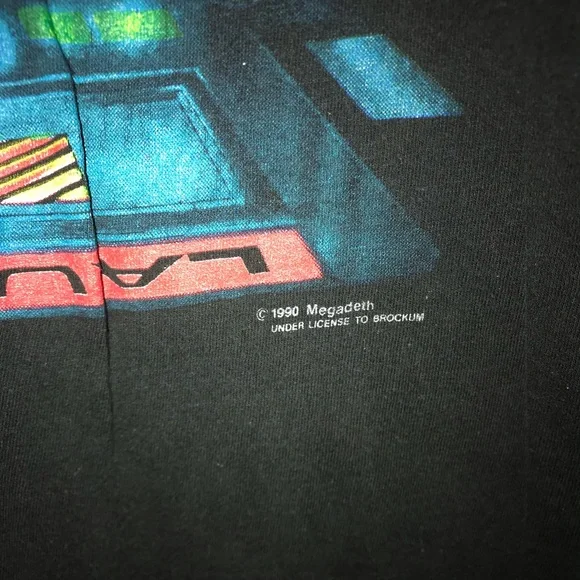 Mega death 1990 single stitch - Picture 2 of 4